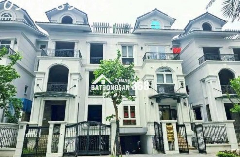 BÁN BIỆT THỰ KDT TRUNG VĂN VINACONEX3 DT 196M2 XÂY 4T VIEW MẶT HỒ GIÁ RẺ CẦN BÁN